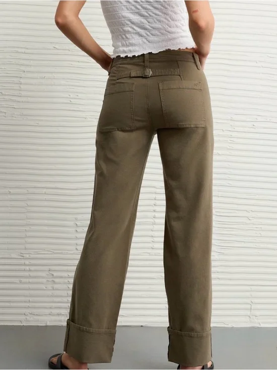 AE Stretch High-Waisted Utility Stovepipe Pant - Picture 2 of 5